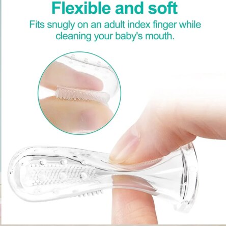 Stim Hoppy Infant Finger Brush