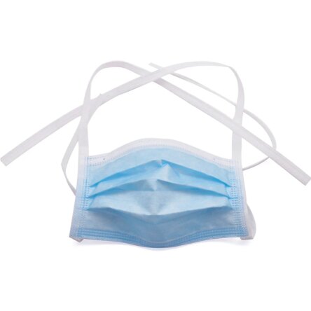 ET Dental Face Mask 3 Ply (Tie on ) Pack of 100