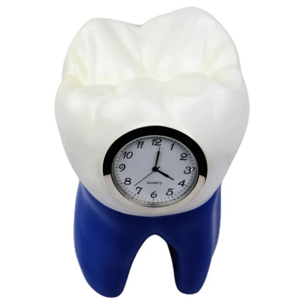 iDENTical Tooth Shape Table Clock (Assorted) ZB-018