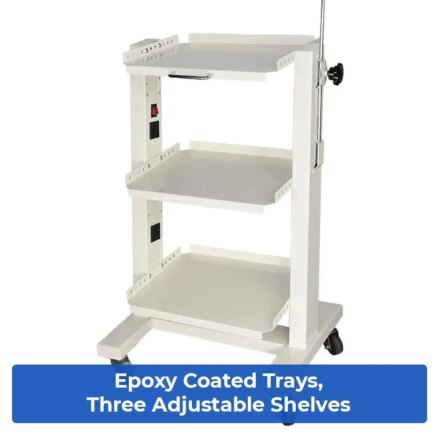 LIFE Dental Mobilis-Double Pillar Trolley