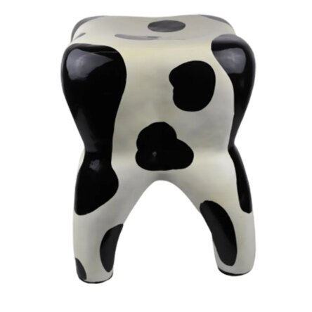 iDENTical Tooth Shape Premium Stool – Tiger