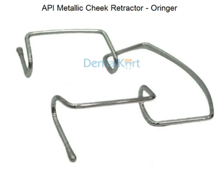 API Metallic Cheek Retractor - Oringer