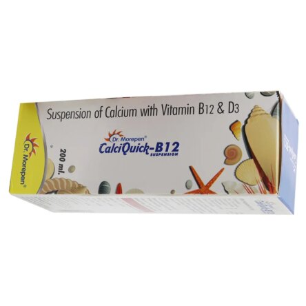 Dr Morepen CalciQuick-B12 Suspension(200ml)