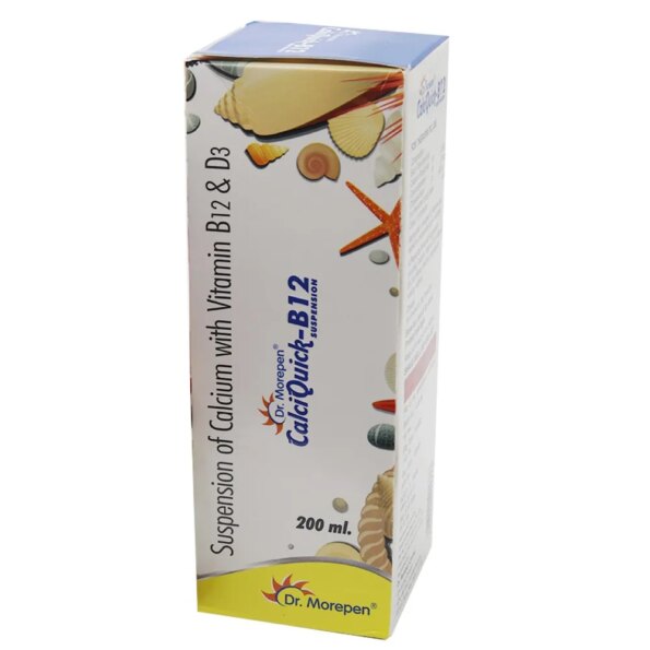 Dr Morepen CalciQuick-B12 Suspension(200ml)