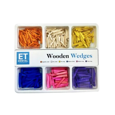 ET Dental Wooden Wedges Kit