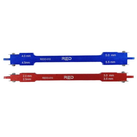 Red Ortho MBT Bracket Gauge 022