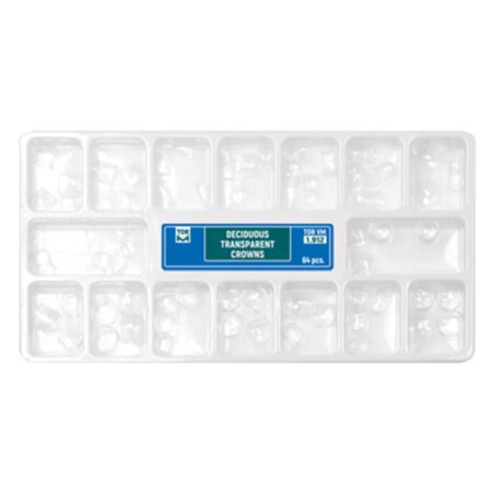 Russia Tor VM Transparent Crowns 64 pcs- Deciduous No 1.912