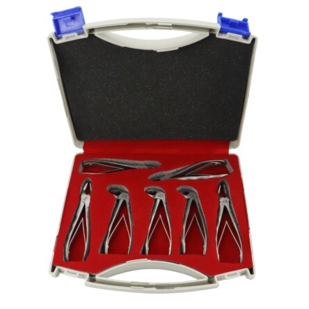 Waldent Pedodontic Extraction Forceps Kit – Premium (set of 7) K1/9