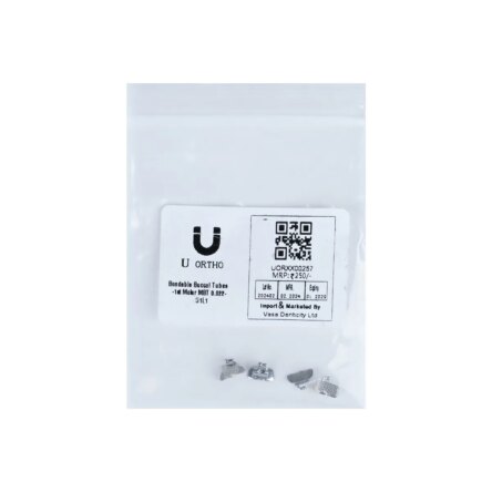 U Ortho Bondable Buccal Tubes - 1st Molar MBT 0.022 - U1/L1