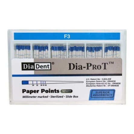 Diadent Pro T Paper Points # F5