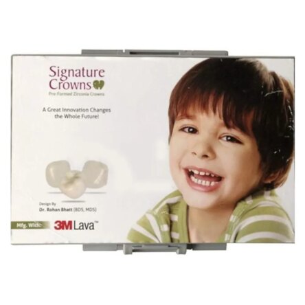 3M Paedodontic Zirconia Crowns Refill-A1-Anterior-Right