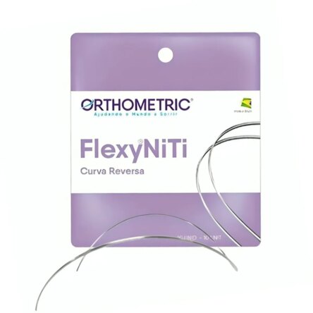 OrthoMetric Flexy NiTi Reverse Curve Intraoral Rectangular Archwire – 016×022 Lower