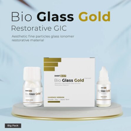 DentGist Bio Glass Gold Restorative GIC (Big Pack)