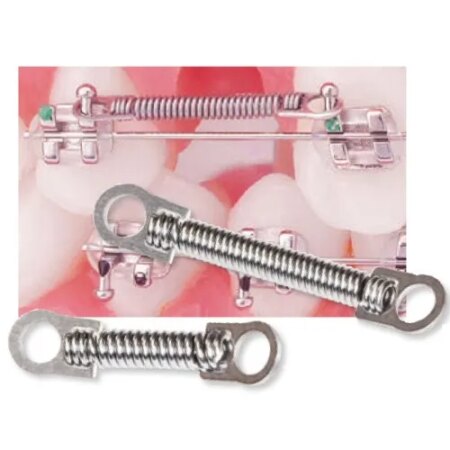 U Ortho NiTi Closed Spring with Eyelets 0.010 - 6mm