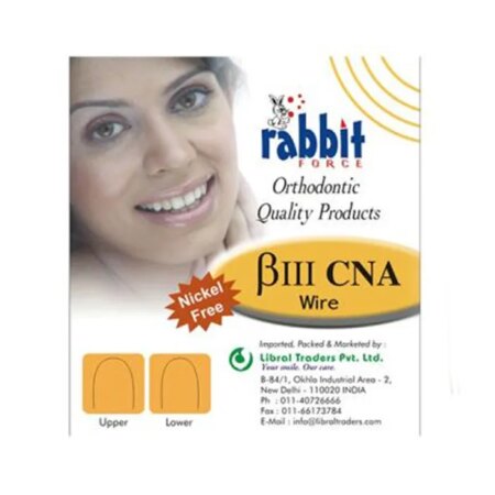 Rabbit Force CNA Beta 3 Preformed Wire Trueform 16X16 Lower -CNA616L