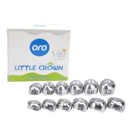 Oro SS Little Crown Primary Molar DLR5