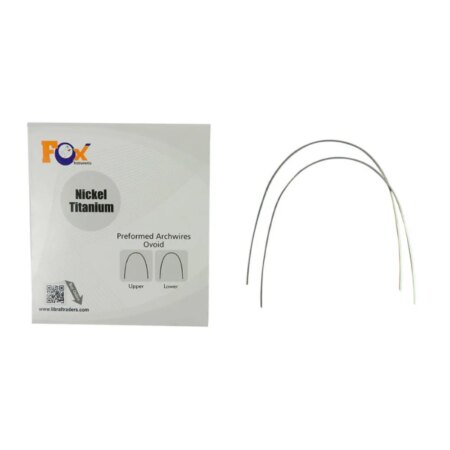 Fox Niti Preformed Wire Ovoidform Size 016 X 022 Lower-FW622L (Pack of 10 Pcs)