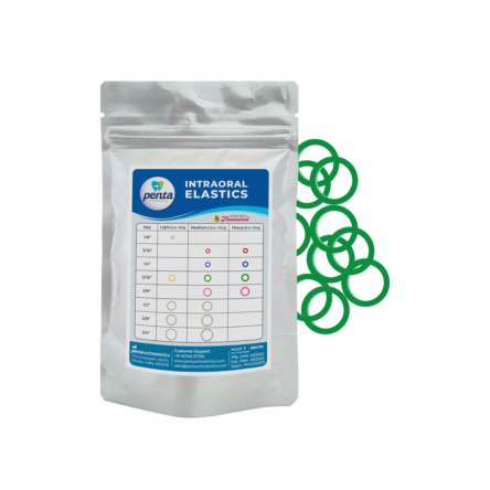 Penta Ortho Intraoral Elastics – Green 5/16-3.5 Oz Medium