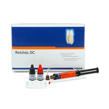 Voco Rebilda DC – QuickMix Syringe Set 10g Dentine