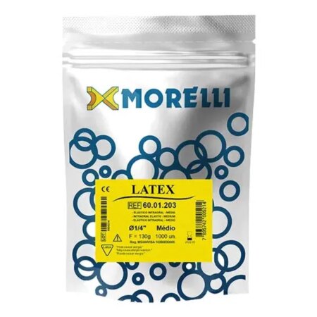 Morelli Intraoral Latex Elastics Medium - Size 3/16 (4.5 OZ)