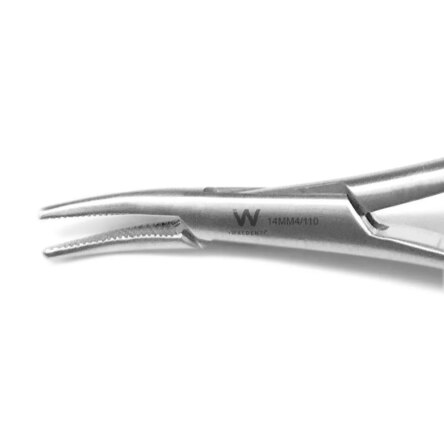 Waldent Mathieu Needle Holder Curved 140mm 4/110