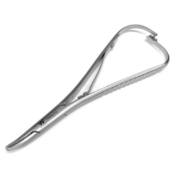 Waldent Mathieu Needle Holder Curved 140mm 4/110