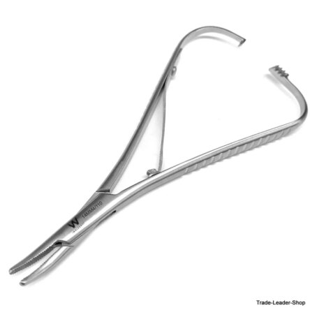 Waldent Mathieu Needle Holder Curved 140mm 4/110