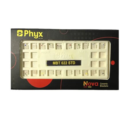 Phyx Nova Ceramic Brackets Roth 022