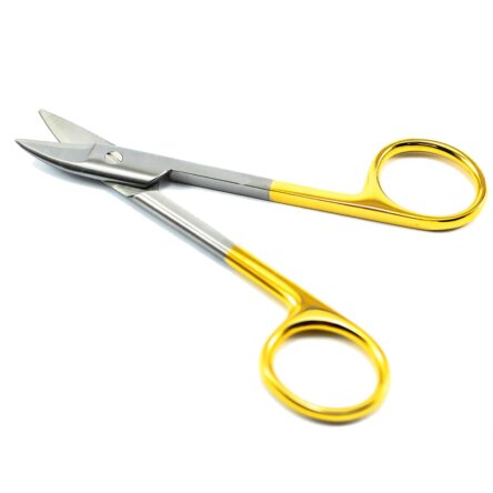 GDC Scissors Crown & Band Tc – Straight (12cm) (S5038)