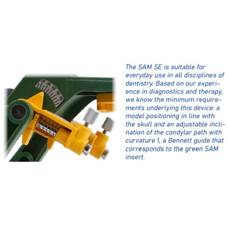 SAM SE Articulator with 2 Magnetic Plates