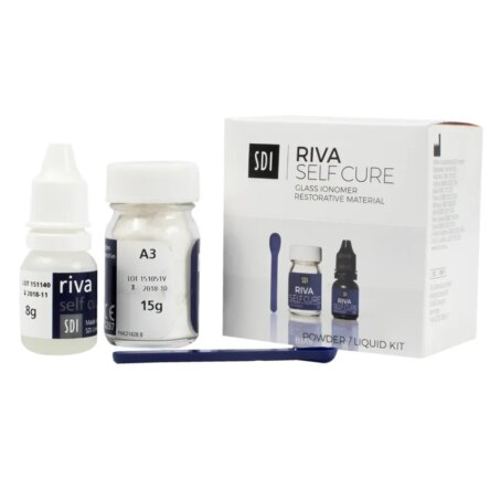 Sdi Riva Self Cure GIC 50 Capsules – Regular Set